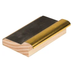 Rámová lišta DANTIK - 3180 - Oro Fino čierna a zlatá