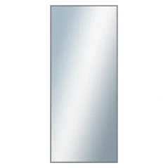 DANTIK - Zarámované zrkadlo - rozmer s rámom cca 60x140 cm z lišty Hliník sivá - P02-006 (7002006)