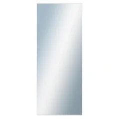 DANTIK - Zarámované zrkadlo - rozmer s rámom cca 50x120 cm z lišty Hliník biela - P03-027 (7003027)
