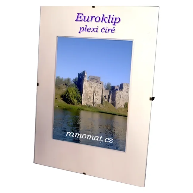 Euroklip PLEXI číry 38x47