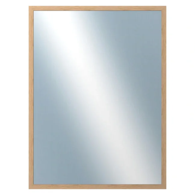 DANTIK - Zarámované zrcadlo - rozměr s rámem cca 60x80 cm z lišty KASSETTE dub (2863)