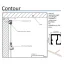 Závesný systém na obrazy - Contour Rail Lišta biela pretierateľná (2m)