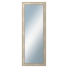 DANTIK - Zarámované zrkadlo - rozmer s rámom cca 60x160 cm z lišty TOOTH strieborná (2779)