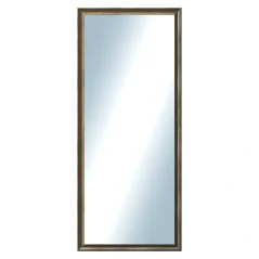 DANTIK - Zarámované zrkadlo - rozmer s rámom cca 60x140 cm z lišty Ferrosa bronzová (3143)