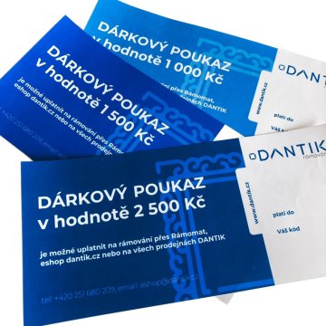 Dárkové poukazy - Skladem