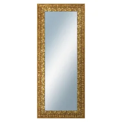 DANTIK - Zarámované zrkadlo - rozmer s rámom cca 50x120 cm z lišty ZVRATNÁ zdobná zlatá (2888)