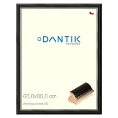 DANTIK obraz, puzzle, fotorámik 60x80 | ANIVERSA black AG (Plexi Clear)