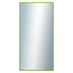 DANTIK - Zarámované zrkadlo - rozmer s rámom cca 50x100 cm z lišty NIELSEN zelená - P269-207 (7269207)