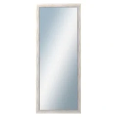 DANTIK - Zarámované zrkadlo - rozmer s rámom cca 50x120 cm z lišty PAINT biela veľká (2960)
