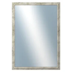 DANTIK - Zarámované zrkadlo - rozmer s rámom cca 50x70 cm z lišty TRITON strieborná (2143)