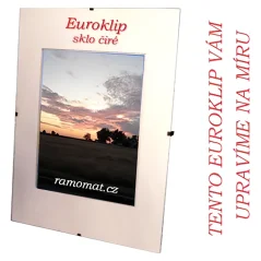 DANTIK Euroclip GLASS číry (na mieru)