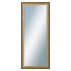 DANTIK - Zarámované zrkadlo - rozmer s rámom cca 60x140 cm z lišty HRAD strieborná patina (2823)