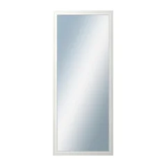 DANTIK - Zarámované zrkadlo - rozmer s rámom cca 50x120 cm z lišty LYON biela (2666)