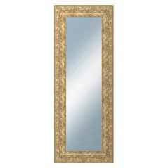 DANTIK - Zrkadlo v ráme - rozmery s rámom cca 60x160 cm z lišty WING decorative gold (2890)