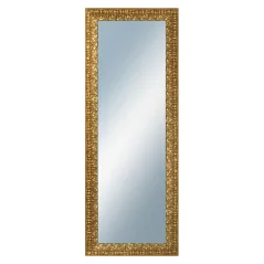 DANTIK - Zarámované zrkadlo - rozmer s rámom cca 60x160 cm z lišty ZVRATNÁ zdobná zlatá (2888)