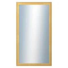 DANTIK - Zarámované zrkadlo - rozmer s rámom cca 50x90 cm z lišty LYON zlatá (2703)