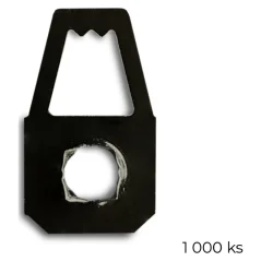 Háčik na obraz - malý čierny (1000 ks)