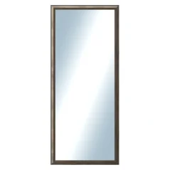 DANTIK - Zarámované zrkadlo - rozmer s rámom cca 60x140 cm z lišty Ferrosa grafit (3141)