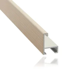 DANTIK rám na obrázky, puzzle, fotografie 59,4x84 | ALU profil 6030 dýha slovenská kosť (Plexi Clear)