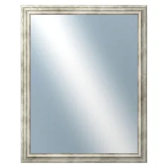DANTIK - Zarámované zrkadlo - rozmer s rámom cca 40x50 cm z lišty TRITON strieborná (2143)