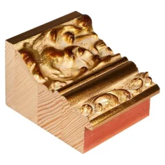 Rámová lišta DANTIK - 2973 - HONEST velká široká zlatá