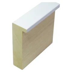 Rámová lišta DANTIK - 2924 - KASSETTE biela vysoká 70 mm