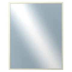 DANTIK - Zarámované zrkadlo - rozmer s rámom cca 40x50 cm z lišty Hliník zlatá - P269-002 (7269002)