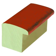 Rámová lišta DANTIK - 1748 - BOX hnědá mořená