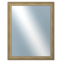 DANTIK - Zarámované zrkadlo - rozmer s rámom cca 80x100 cm z lišty HRAD strieborná patina (2823)