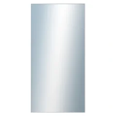DANTIK - Zarámované zrkadlo - rozmer s rámom cca 50x100 cm z lišty Hliník strieborná - P22-004 (7022004)