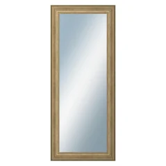 DANTIK - Zarámované zrkadlo - rozmer s rámom cca 50x120 cm z lišty HRAD strieborná patina (2823)