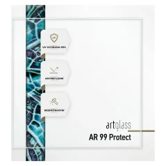 Muzeální sklo - ARTGLASS PROTECT - 4mm bezpečnostní