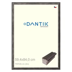 DANTIK obrázok, puzzle, fotorámik 59,4x84 | TRITON plechovka (Plexi Clear)