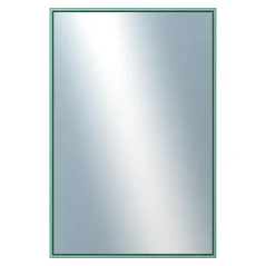 DANTIK - Zarámované zrkadlo - rozmer s rámom cca 40x60 cm z lišty Hliník zelená m. - P02-246 (7002246)