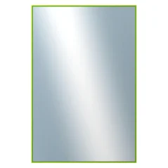 DANTIK - Zarámované zrkadlo - rozmer s rámom cca 80x120 cm z lišty NIELSEN zelená - P269-207 (7269207)