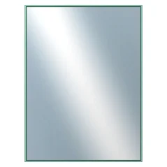 DANTIK - Zarámované zrkadlo - rozmer s rámom cca 60x80 cm z lišty Hliník zelená m. - P02-246 (7002246)