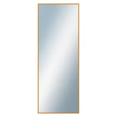 DANTIK - Zarámované zrkadlo - rozmer s rámom cca 60x160 cm z lišty Hliník oranžová - P269-217 (7269217)