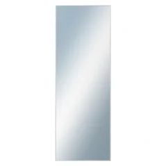 DANTIK - Zarámované zrkadlo - rozmer s rámom cca 50x140 cm z lišty Hliník strieborná lesk - P01-003 (7001003)