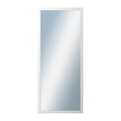 DANTIK - Zarámované zrkadlo - rozmer s rámom cca 60x140 cm z lišty LYON biela (2666)