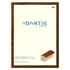 DANTIK obrázok, puzzle, fotorámik 59,4x84 | BOX fólia červená (Plexi Clear)