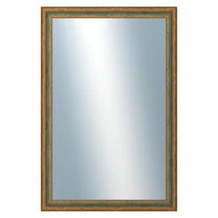 DANTIK - Zarámované zrkadlo - rozmer s rámom cca 80x120 cm z lišty HRAD zelená (3005)