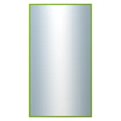 DANTIK - Zarámované zrkadlo - rozmer s rámom cca 50x90 cm z lišty NIELSEN zelená - P269-207 (7269207)