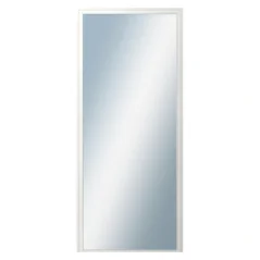 DANTIK - Zarámované zrkadlo - rozmer s rámom cca 60x140 cm z lišty LYON biela (2666)