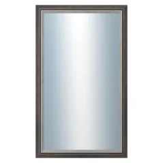 DANTIK - Zrkadlo v ráme - rozmery s rámom cca 60x100 cm z materiálu AMALFI čierna (3118)