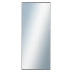 DANTIK - Zarámované zrkadlo - rozmer s rámom cca 60x140 cm z lišty Hliník sivá - P269-006 (7269006)