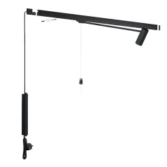 Závěsný systém na obrazy - Set Illume Duo Rail černý 3m