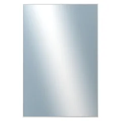 DANTIK - Zarámované zrkadlo - rozmer s rámom cca 80x120 cm z lišty Hliník strieborná - P269-004 (7269004)