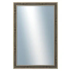 DANTIK - Zrkadlo v ráme - rozmery s rámom cca 80x120 cm z TOOTH gold black (2780)