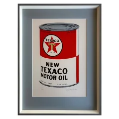 Zarámovaný obraz Texaco motor oil
