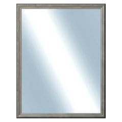 DANTIK - Zarámované zrcadlo - rozměr s rámem cca 70x90 cm z lišty Anversa stříbrná (3152)